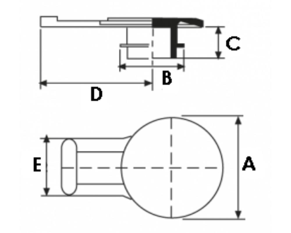 Plano técnico referencia 164