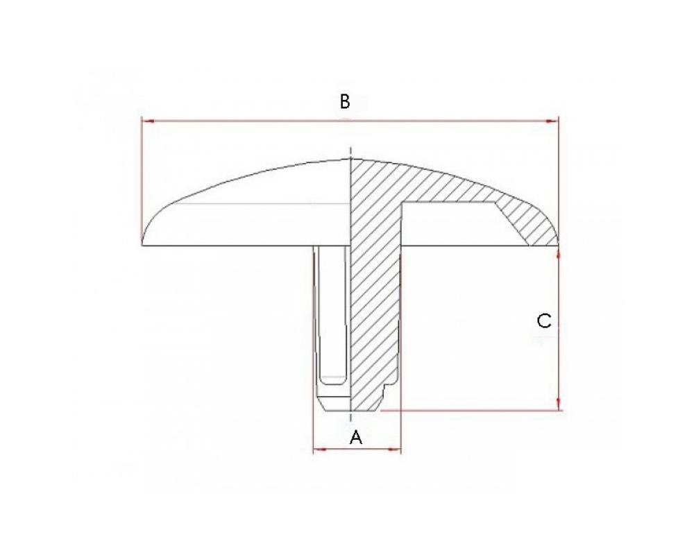Plano técnico referencia 1DE