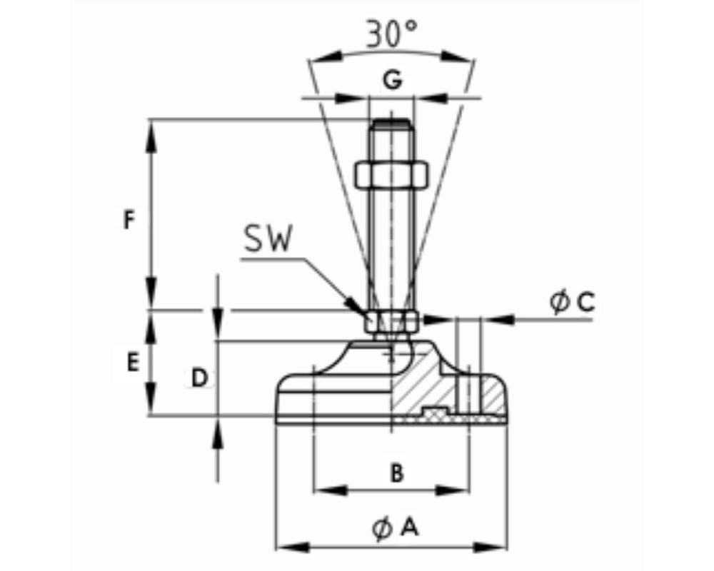 Plano técnico referencia 341A