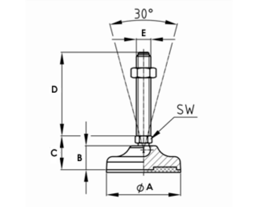 Plano técnico referencia 341B