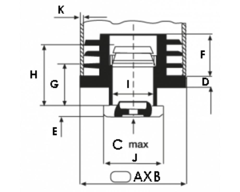 Plano técnico referencia 34C