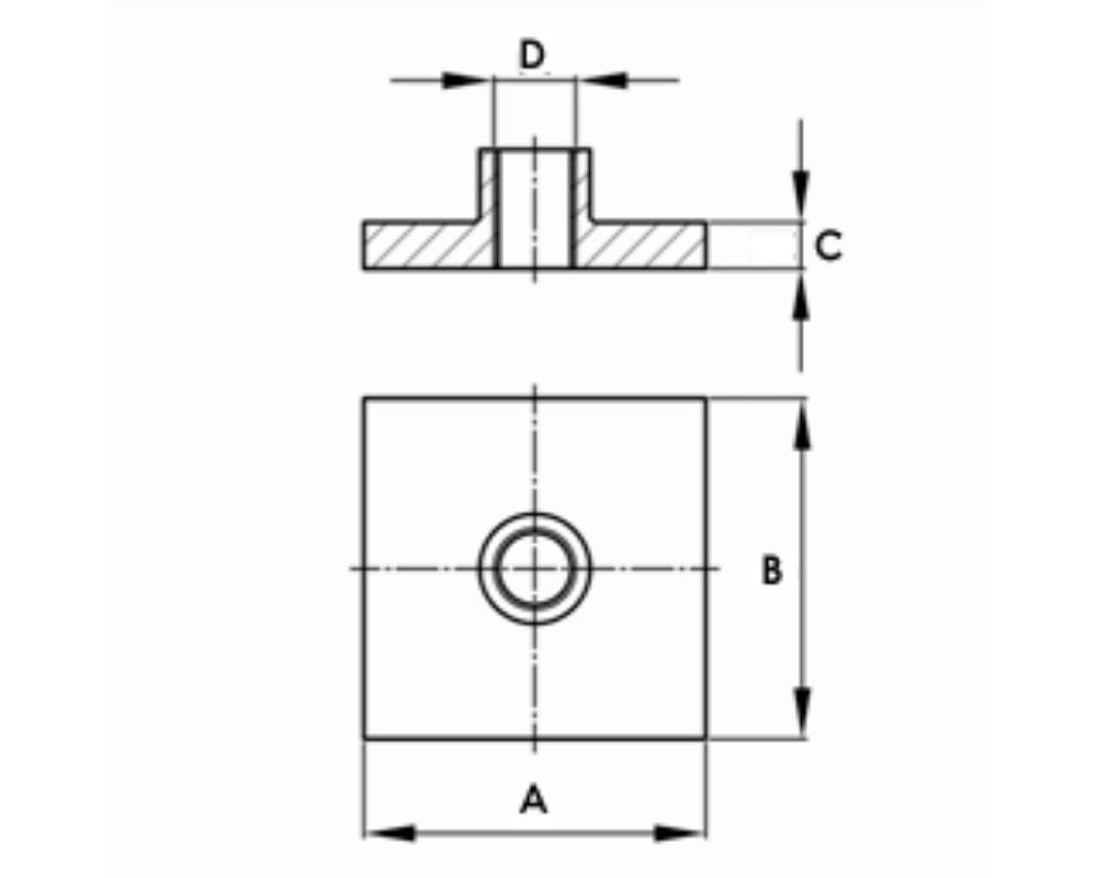 Plano técnico referencia 35H
