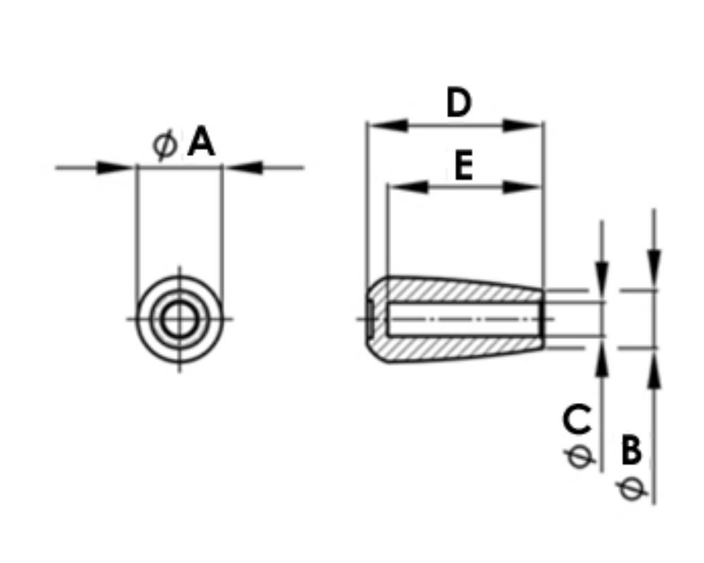 Plano técnico referencia 36G