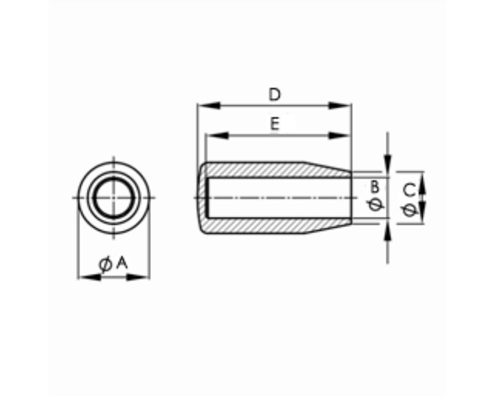 Plano técnico referencia 525