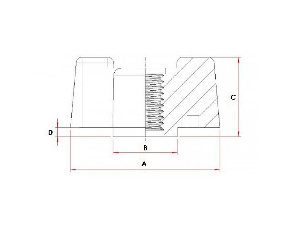 Plano técnico referencia 622