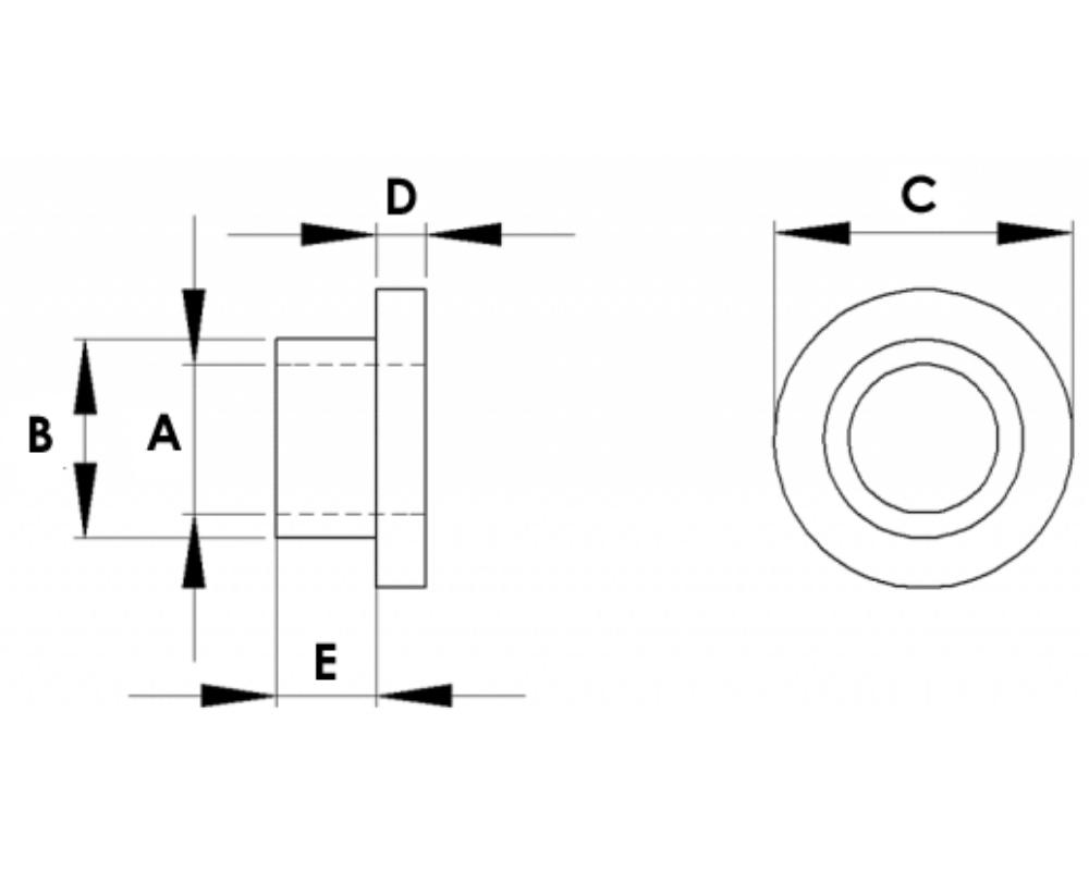 Plano técnico referencia 644