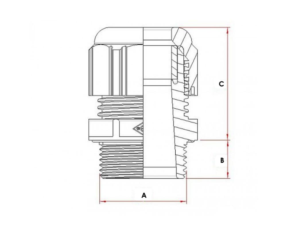 Plano técnico referencia 714