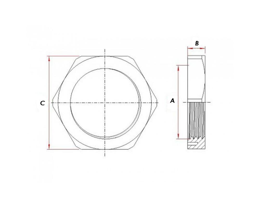 Plano técnico referencia 722